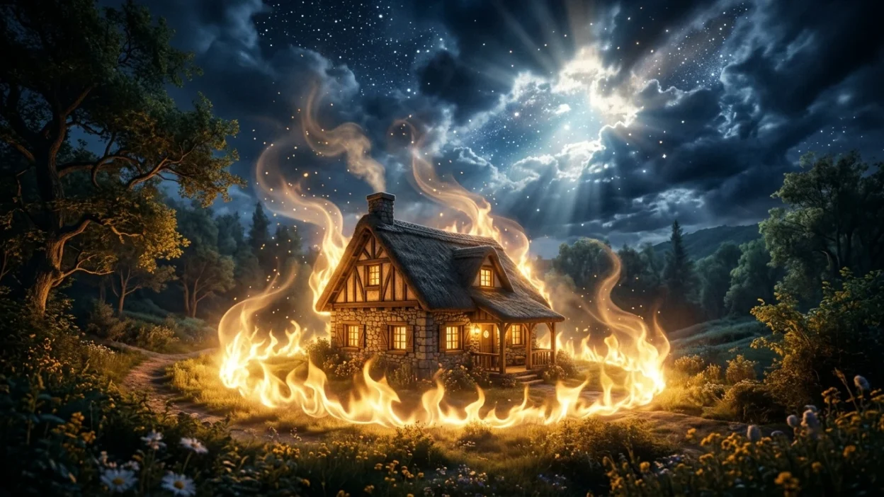 House Burning Dream Meaning
