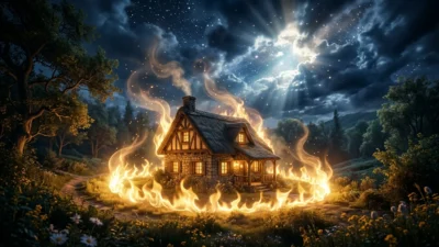 House Burning Dream Meaning