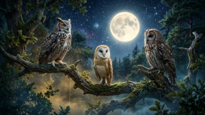 3 Owls Dream Meaning